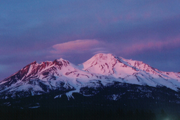 Hedgecreek falls in Dunsmuir, CA