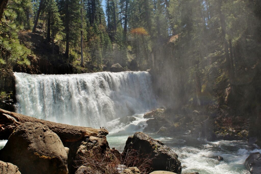 McCloud Middle Falls ~ Shasta Vortex Retreats. photo by The Nature Whisperer
